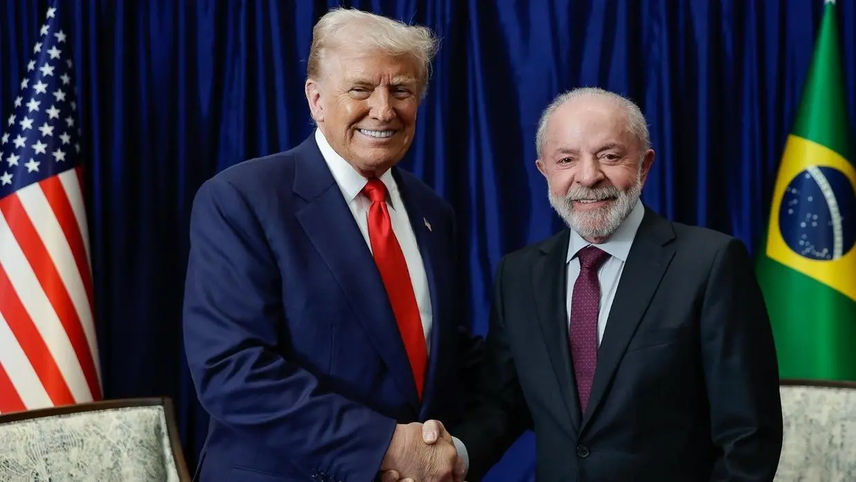 Donald Trump e Lula.