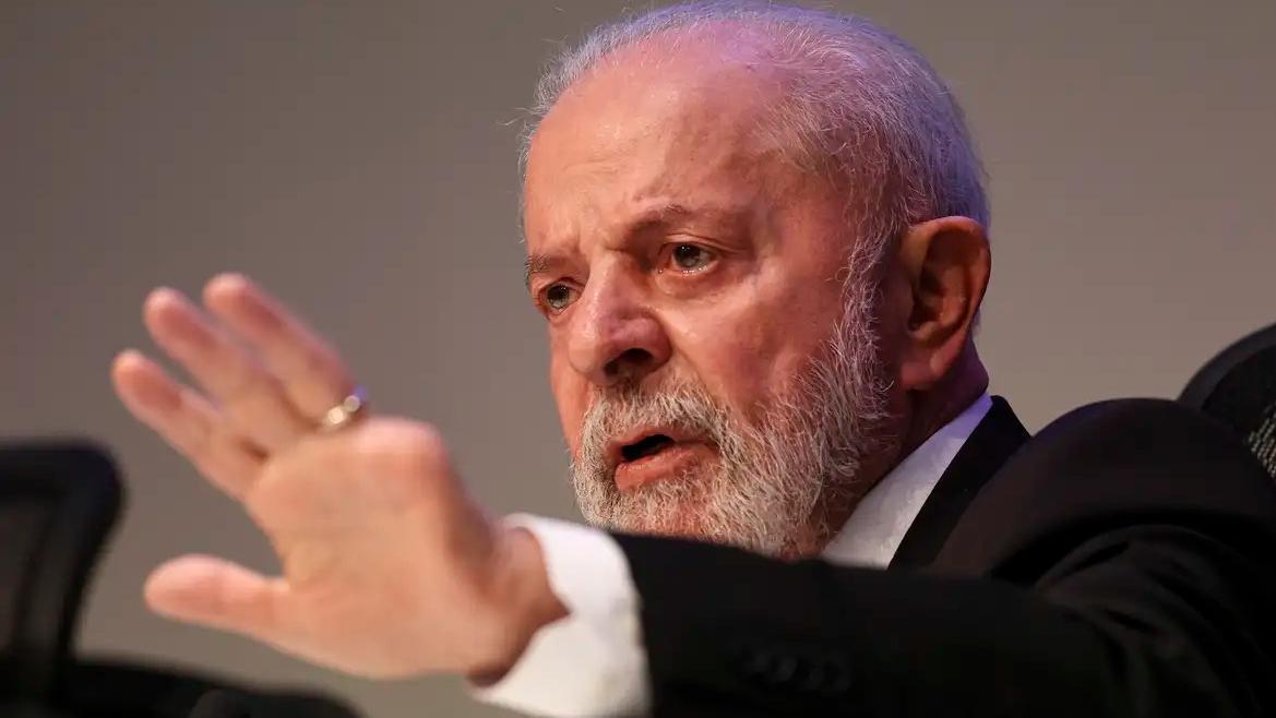 foto do presidente Lula.