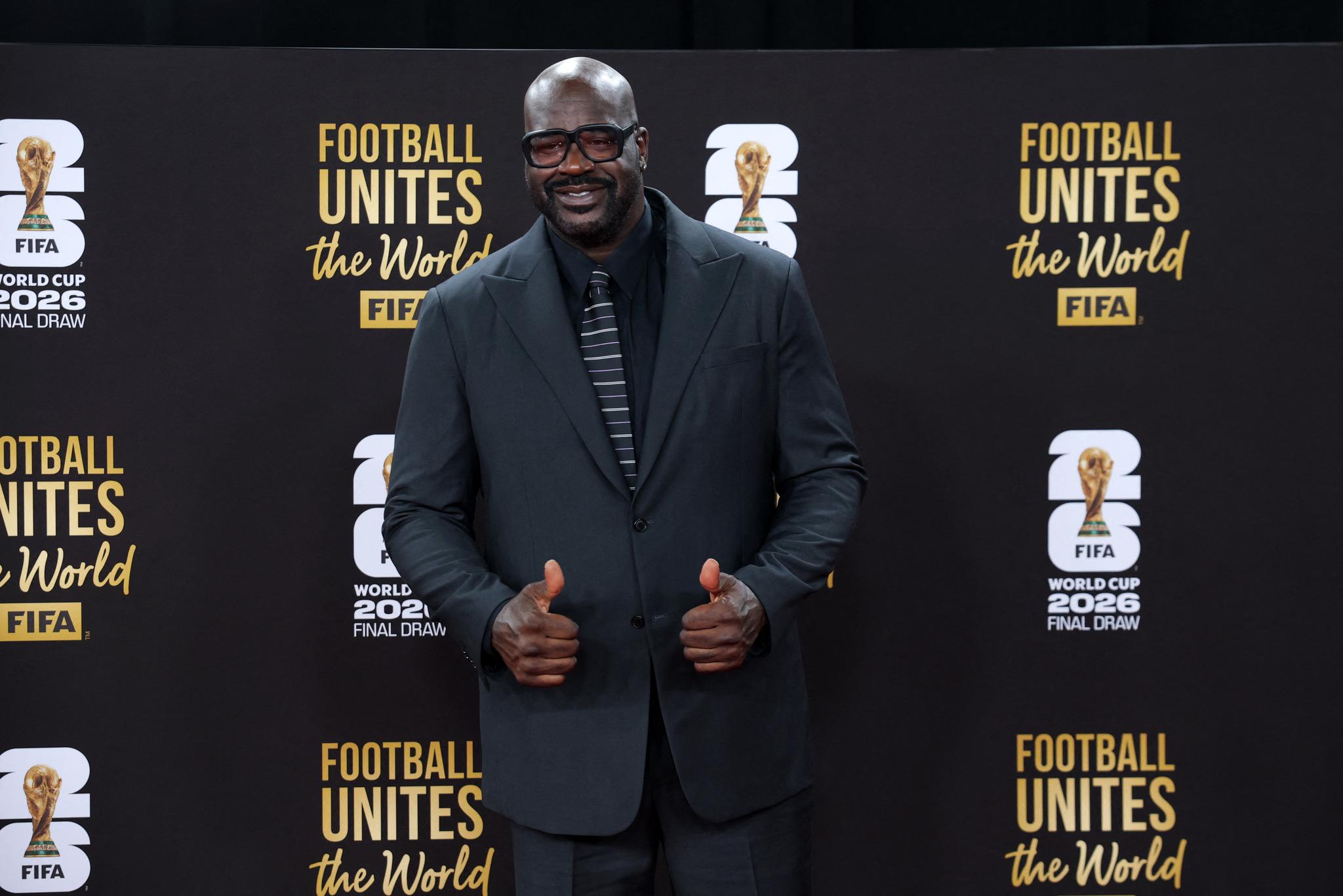 Shaquille O'Neal, astro da NBA, competição de basquete