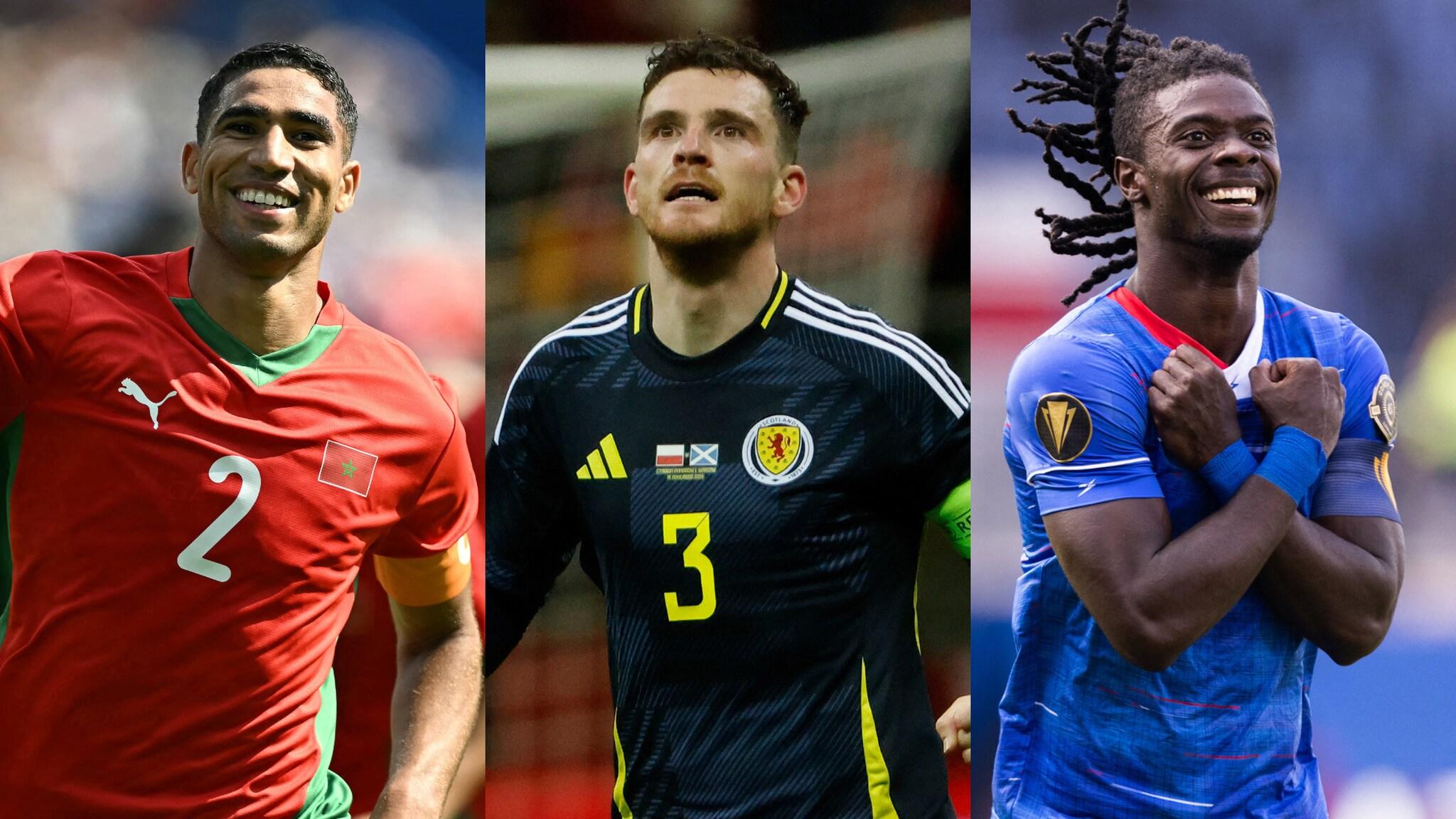 Hakimi, Robertson e Adé: as estrelas dos adversários do Brasil na Copa do Mundo