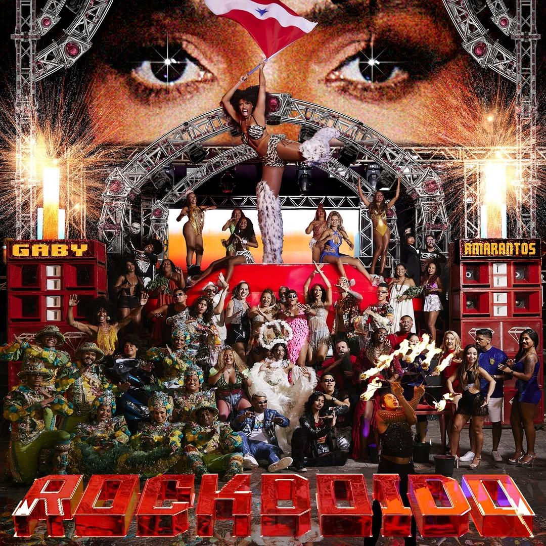 Capa do álbum 'Rock Doido' (2025).