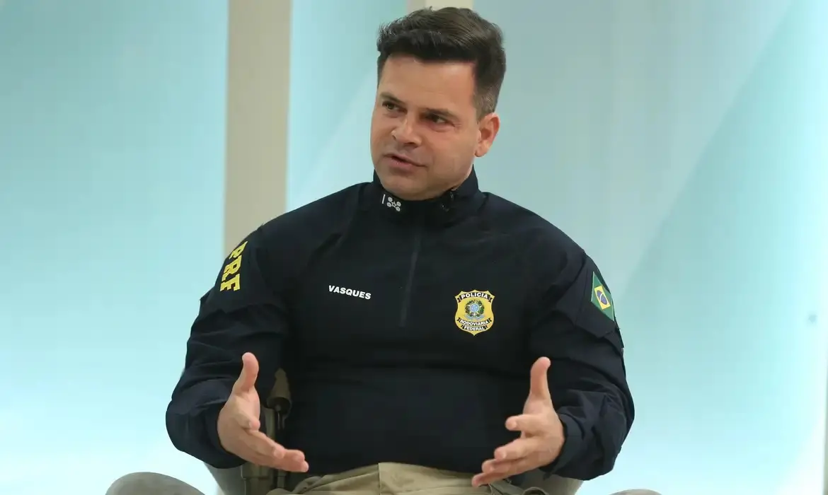 Foto que contém Silvinei Vasques, ex-diretor-geral da PRF.