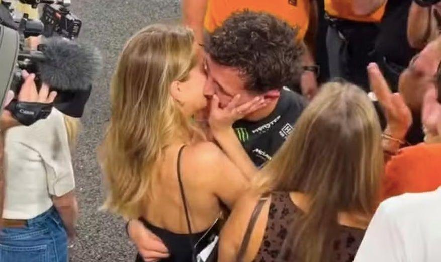 Lando Norris e Magui mantém um relacionamento discreto. 