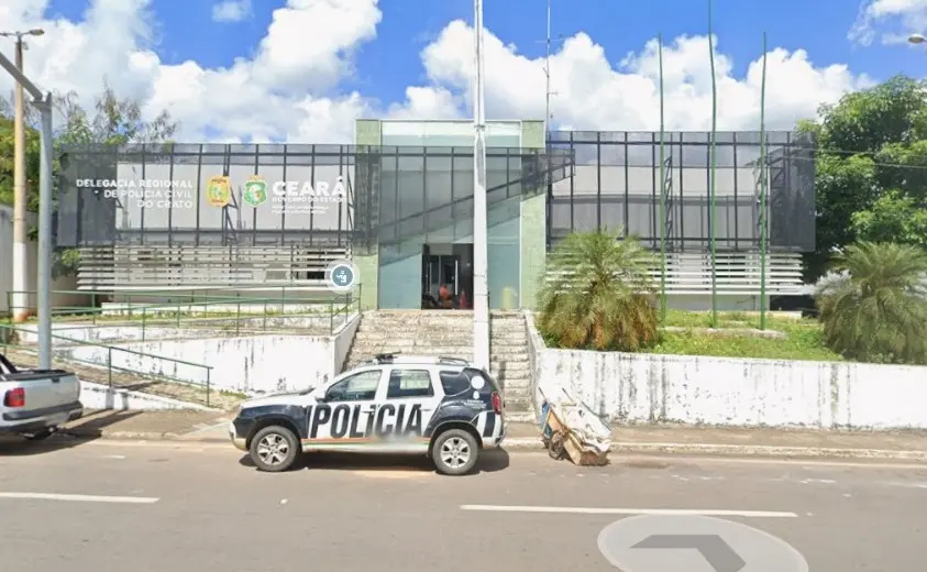 Fachada da Delegacia do Crato.