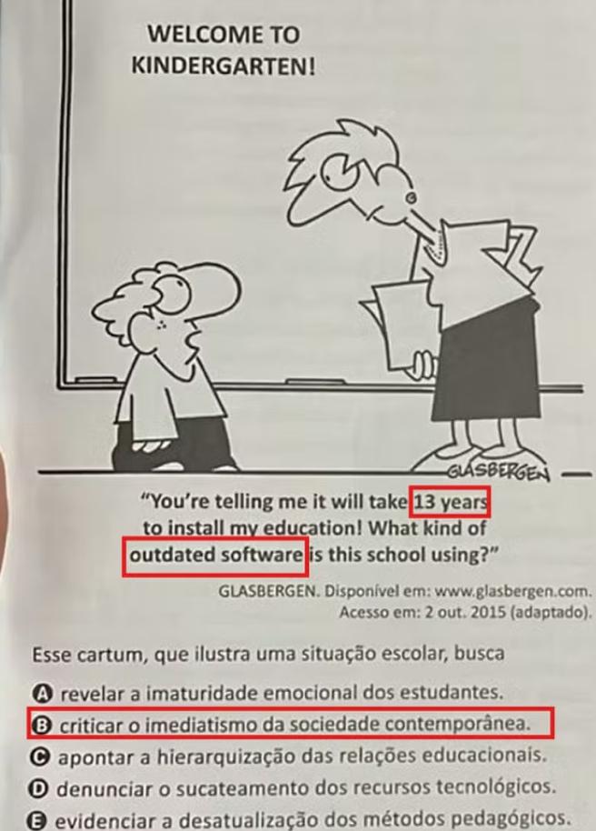 Cartum de enem 2025.