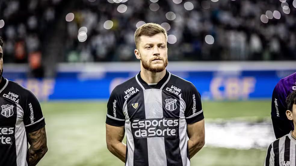 Willian Machado em ação pelo Ceará