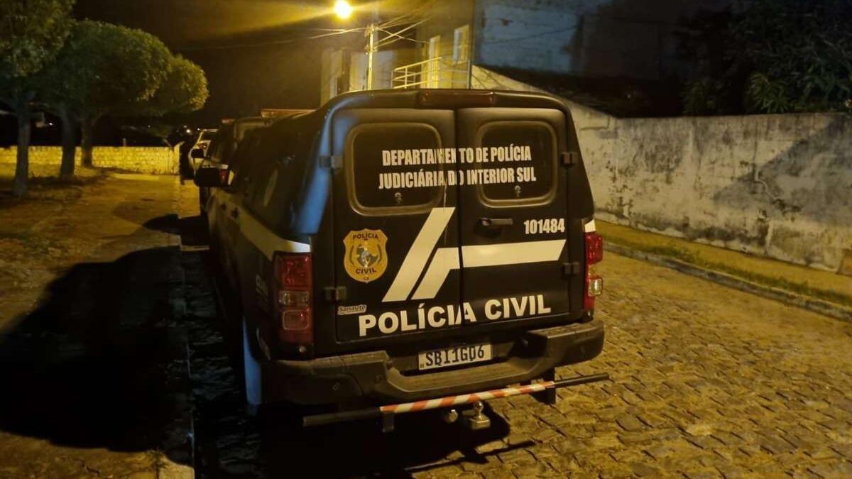 viatura da policia interior sul.