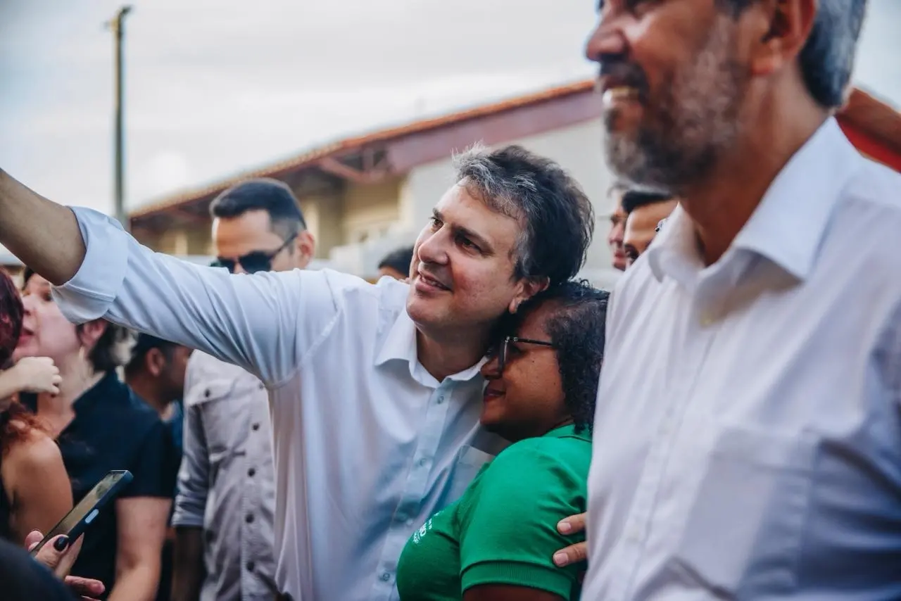 Imagem do ex-governador Camilo Santana, o ministro da Educação.