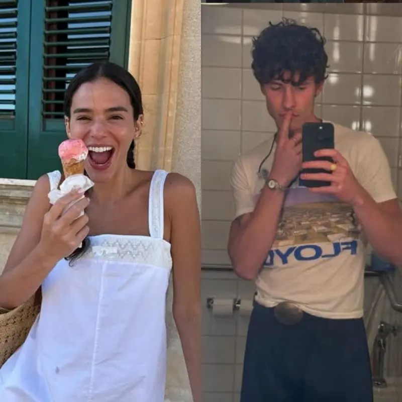 Bruna e Shawn curtiram praia no Rio juntos, e demonstraram proximidade. 