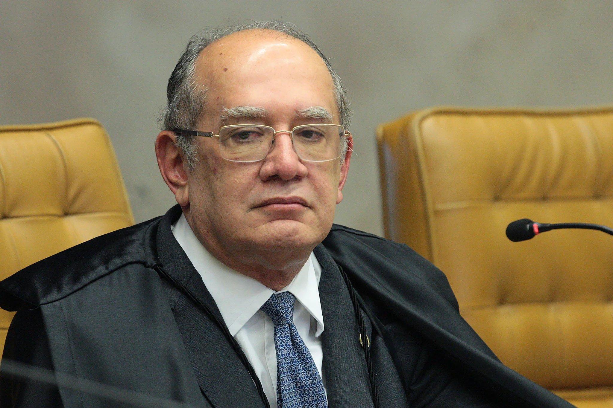 Imagem do ministro Gilmar Mendes para matéria sobre marco temporal.