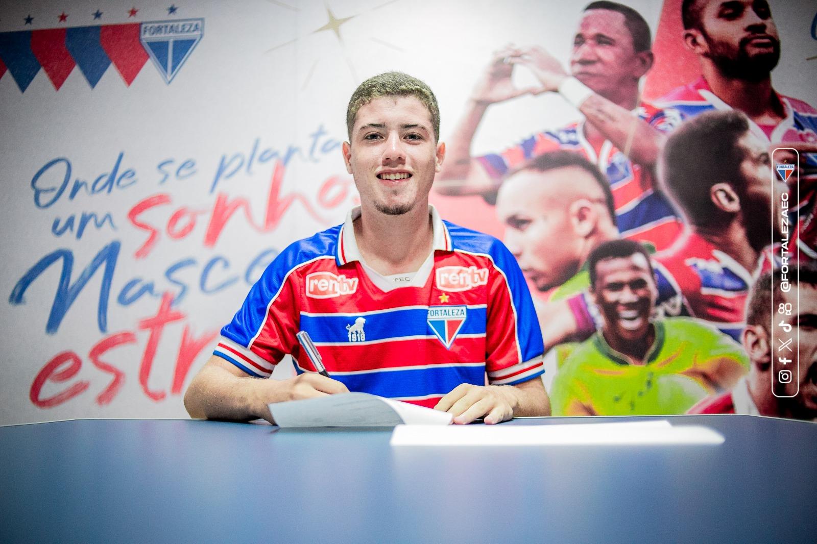 Bruninho já teve oportunidade de ser titular no profissional do Fortaleza em 2025