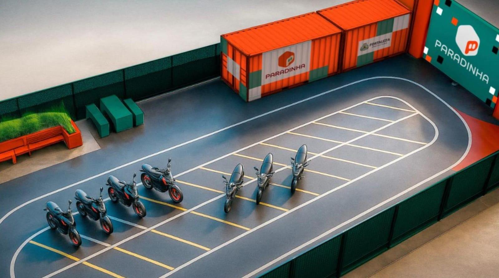 Projeto da Paradinha, espaço de convivência para motoristas e motociclistas por aplicativo