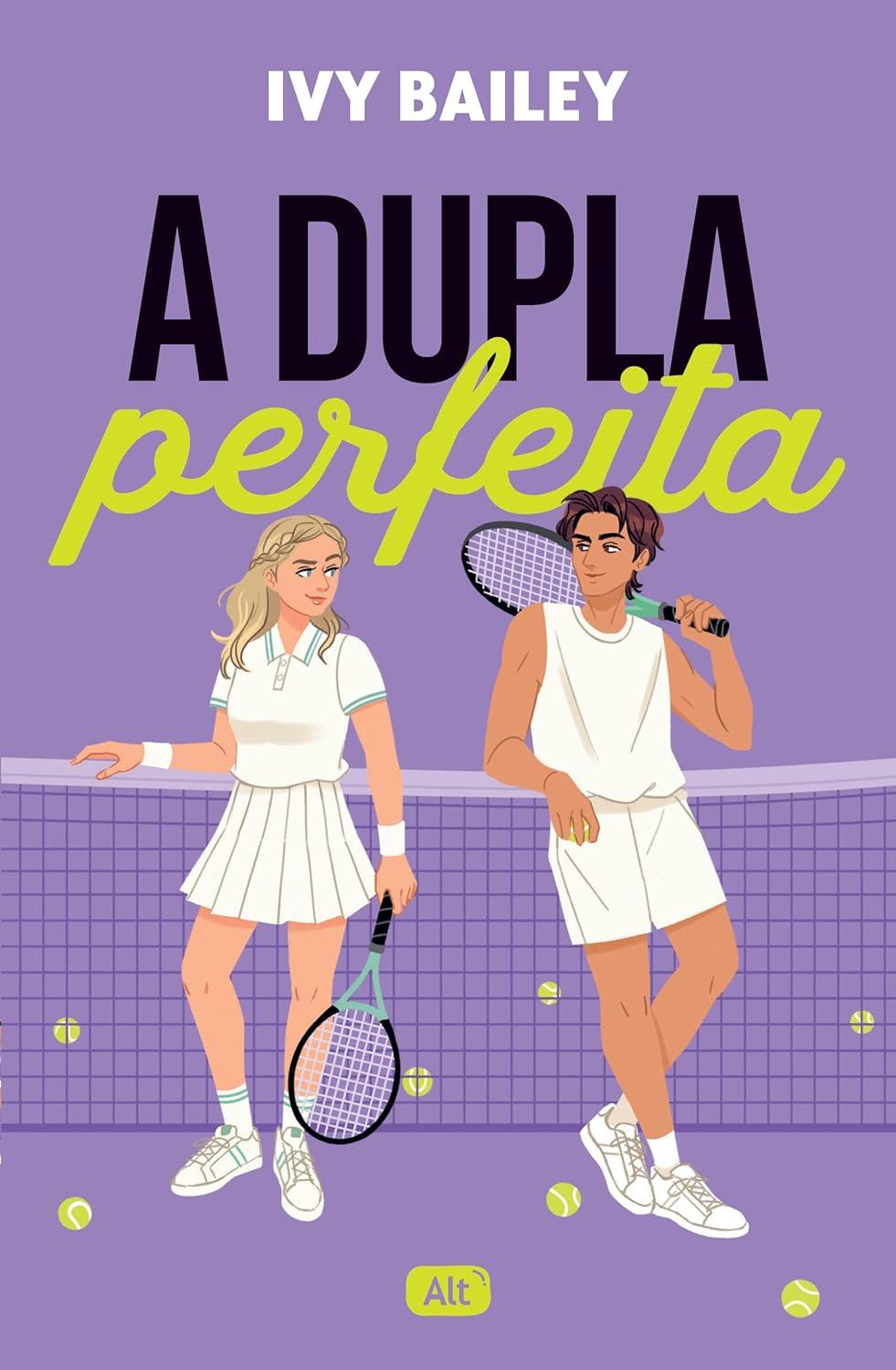 Imagem de capa do livro A Dupla Perfeita, para matéria sobre romance.