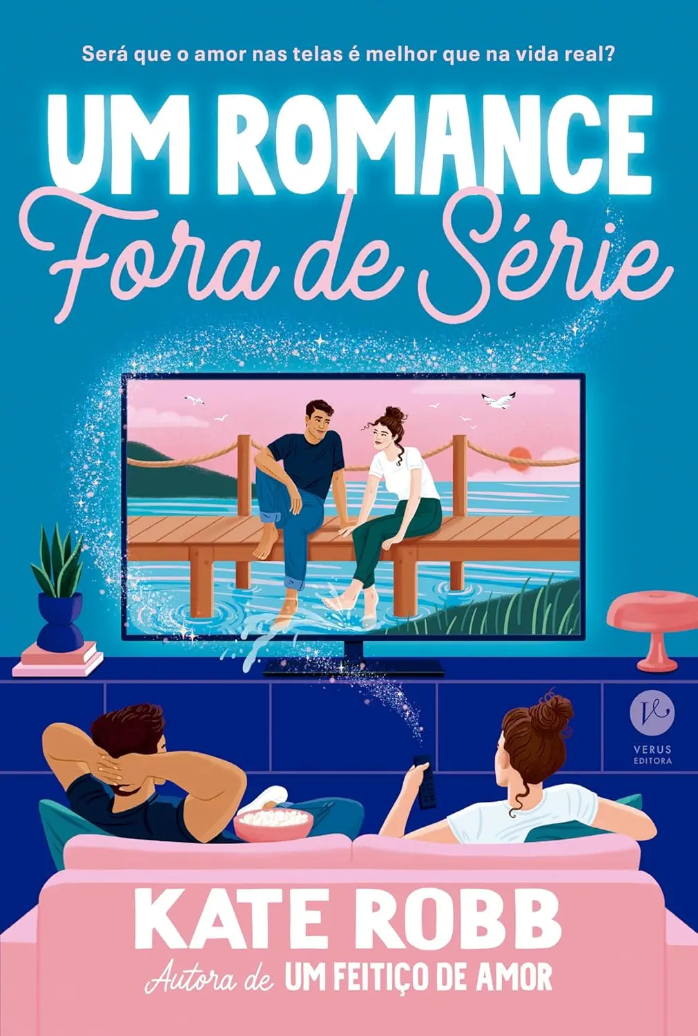Imagem de capa do livro Um Romance Fora de Série, para uma matéria sobre lista de romances.