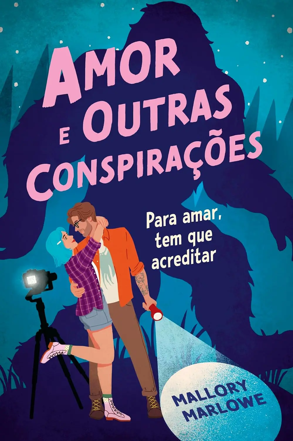 Imagem de capa do livro Amor e outras conspirações, para matéria sobre romance.