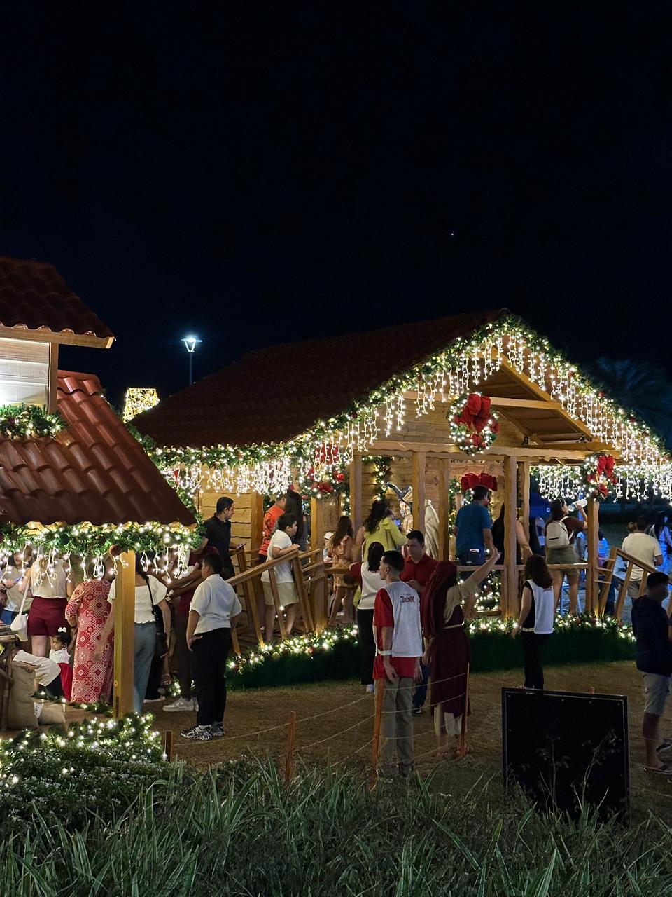 Vilazinha de Belém fica aberta até 6 de janeiro.