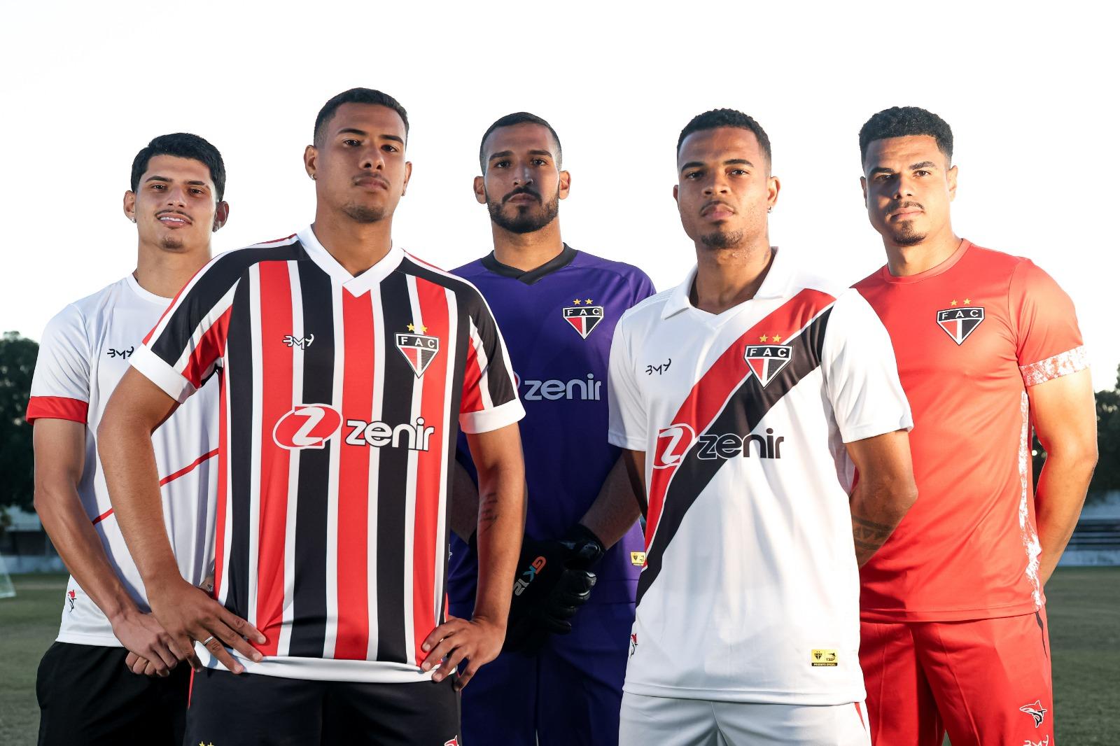 Camisas novas do Ferroviário
