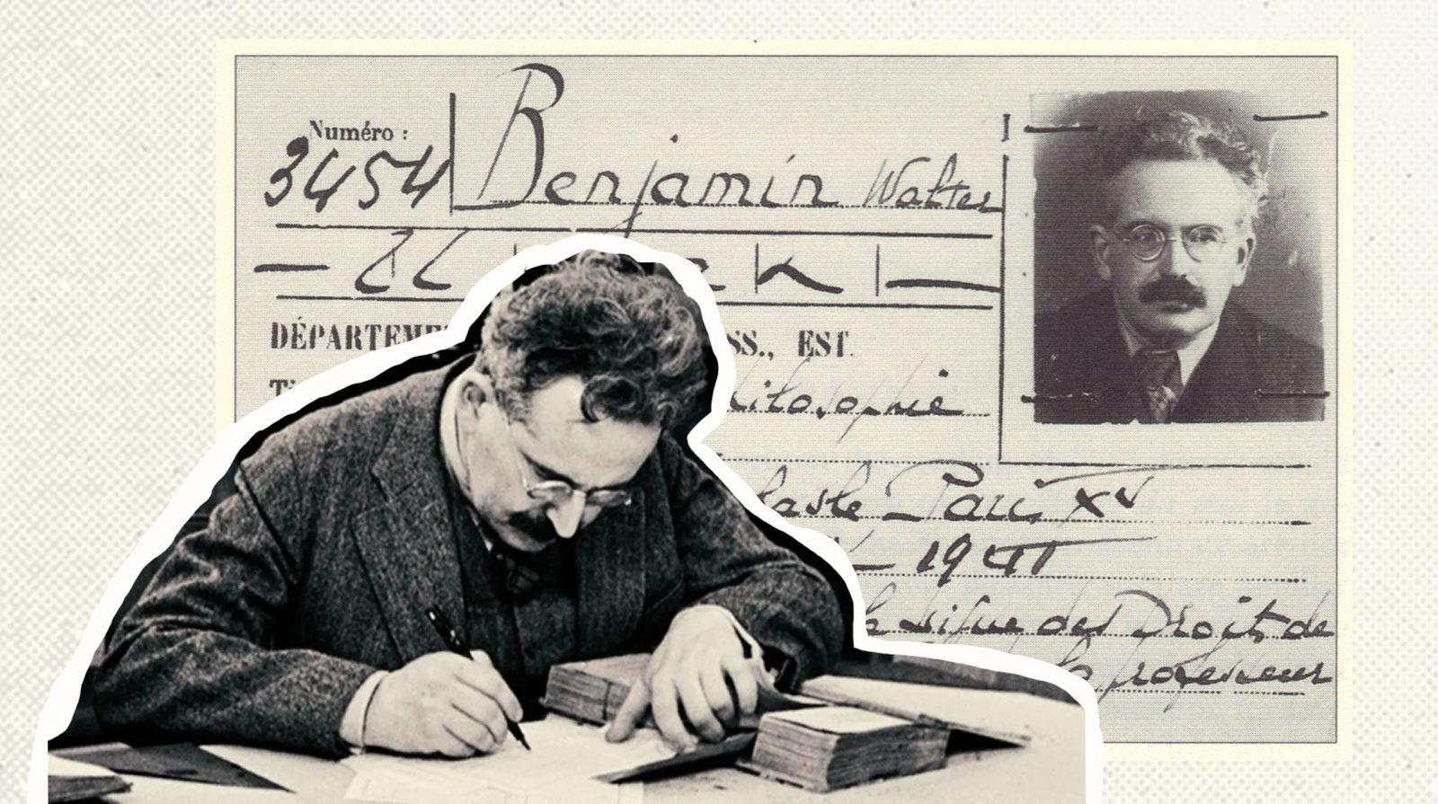 Imagem de Walter Benjamin, para matéria sobre literatura.