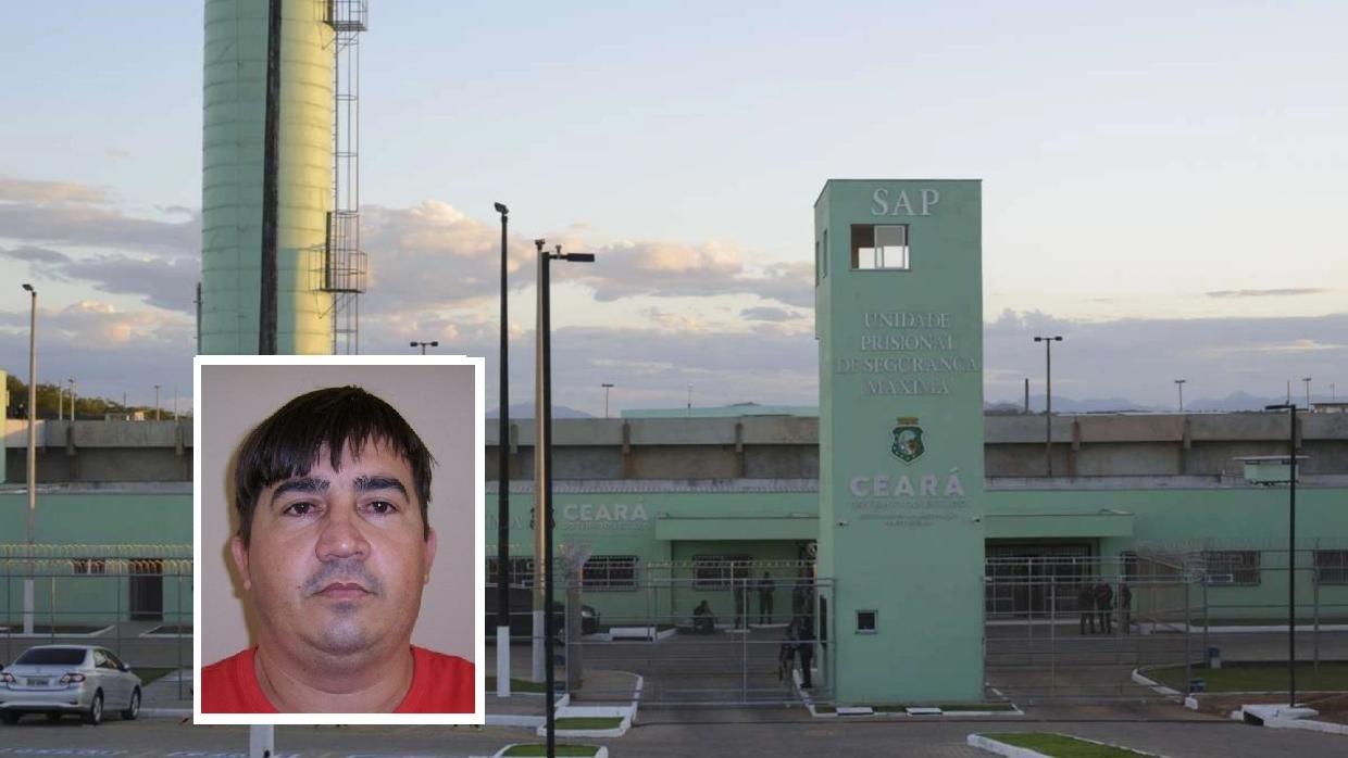 suspeito marcio perdigao e unidade de seguranca maxima no ceará, sap.