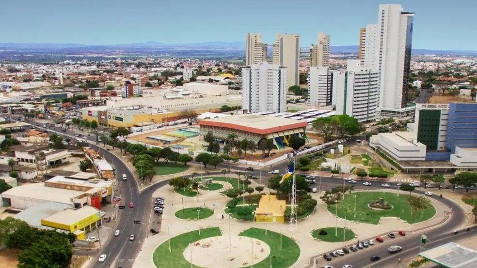 Foto de cima da cidade.