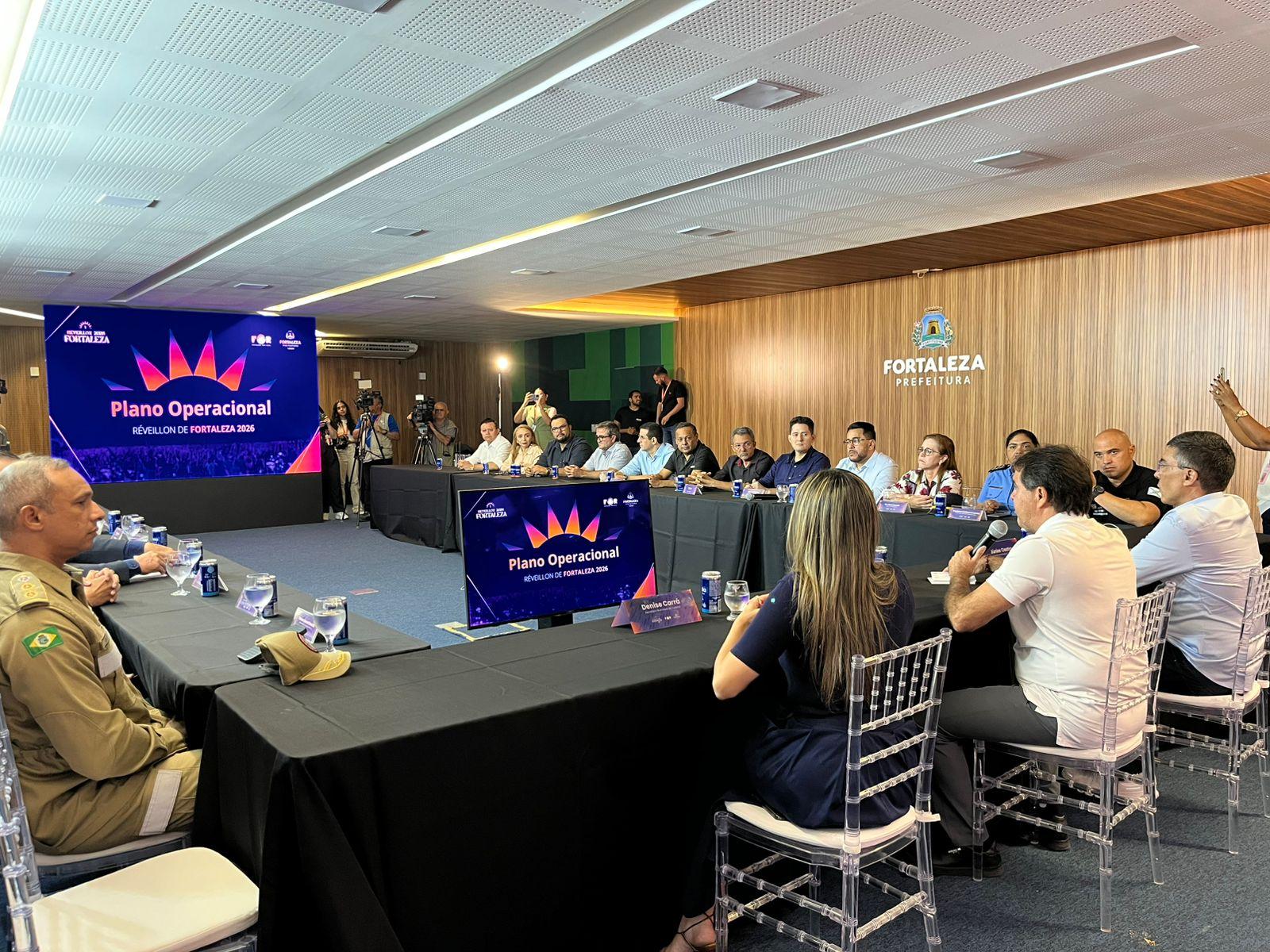 Reunião do Plano Operacional do Réveillon 2026 de Fortaleza