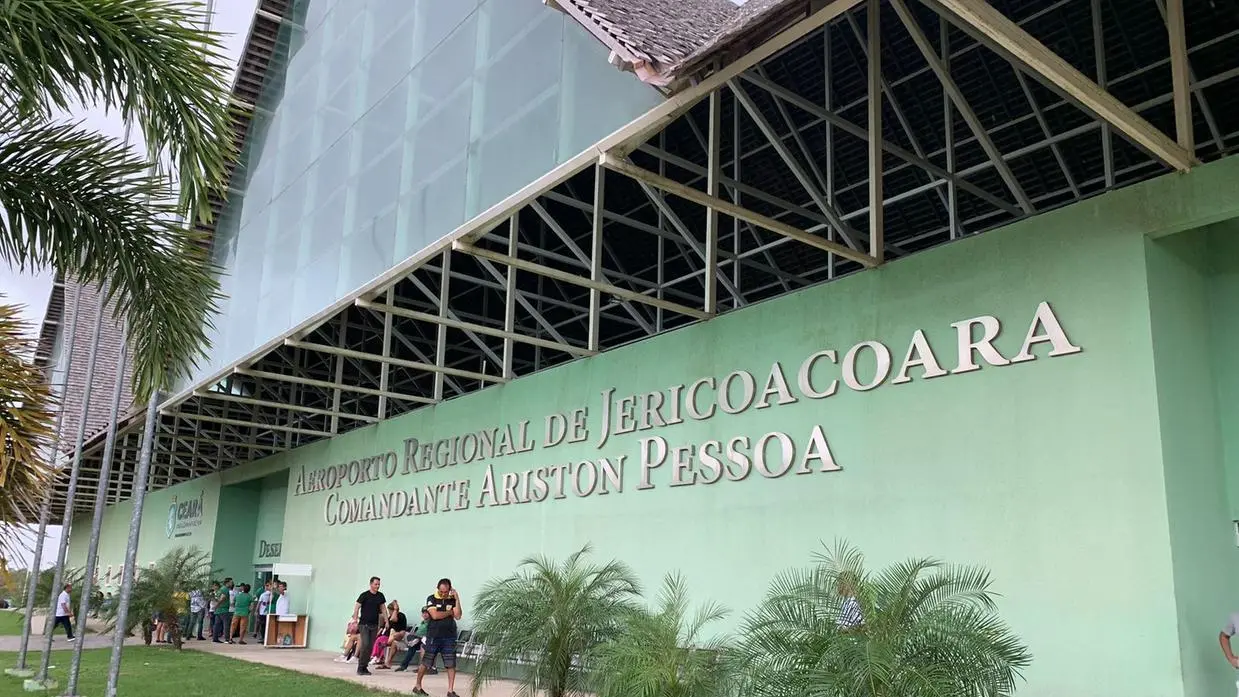 Fachada Aeroporto de Jeri