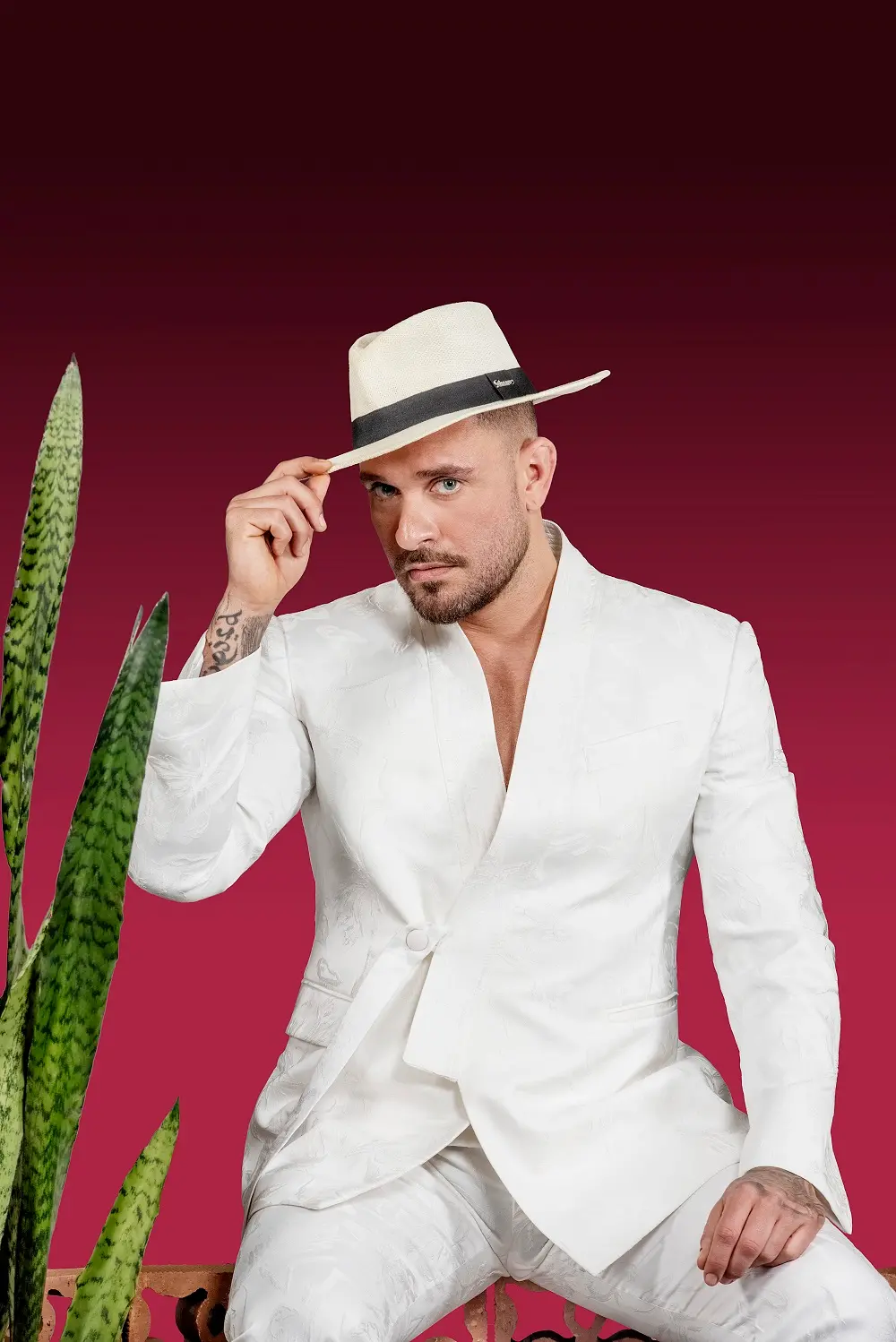 Artista apresenta show que reverencia o samba raiz.