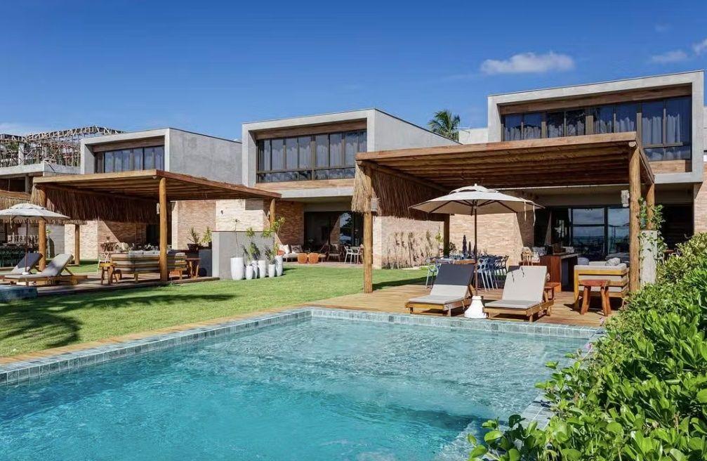 A diária da casa alugada por Bruna e Shawn é cerca de R$ 25 mil. 