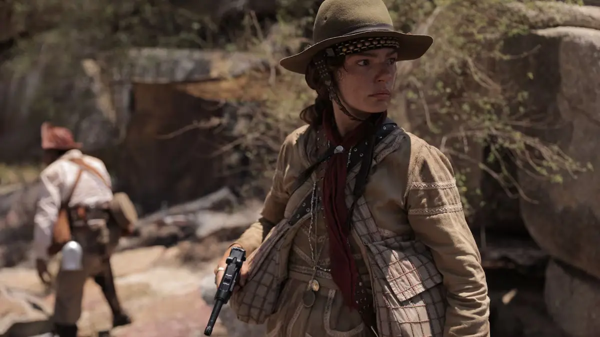 Atriz Isis Valverde vive Maria Bonita na trama.