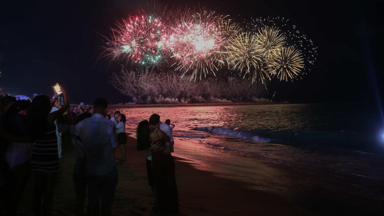 Foto que contém Réveillon na Praia de Iracema.