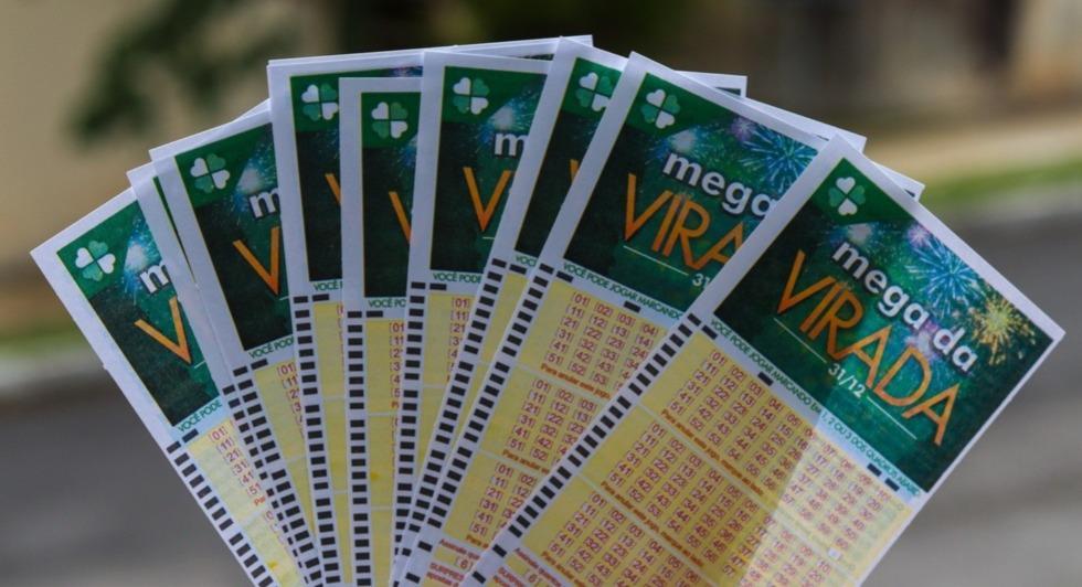 Cartelas da Mega da Virada.