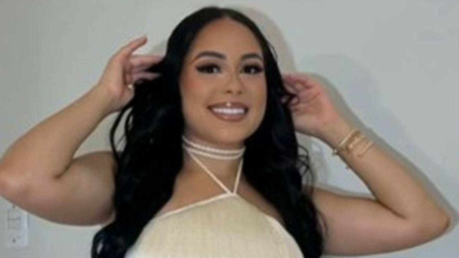 Foto da mulher que foi morta a tiros enquanto dormia com filha.