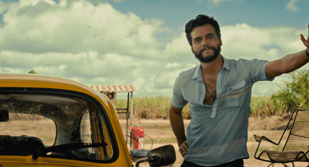 Foto de Wagner Moura em O Agente Secreto.