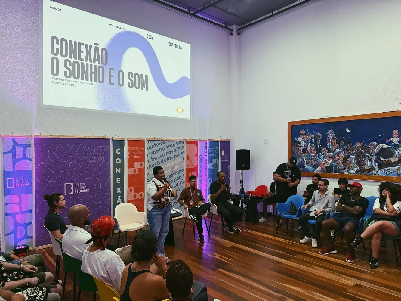 Projeto ofertou consultorias e oficinas com profissionais como Ciça Pereira, fundadora da Zeferina Produções.