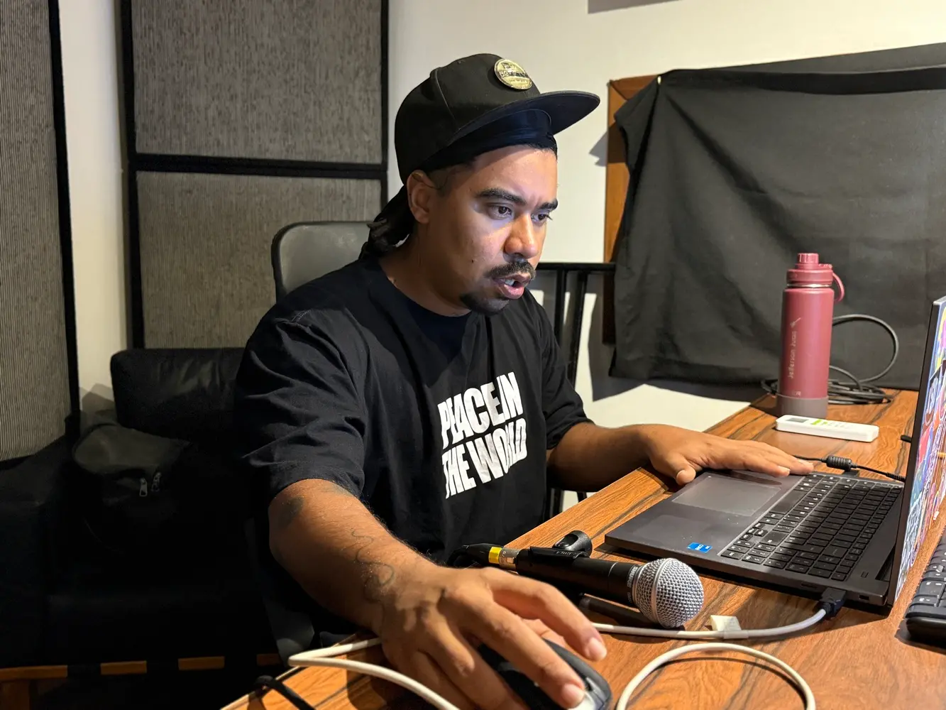 Músico Caiô foi um dos selecionados para a imersão criativa.