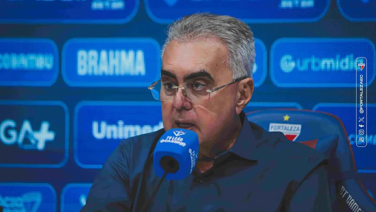 Sérgio Papellin na apresentação de chegada em junho de 2025.