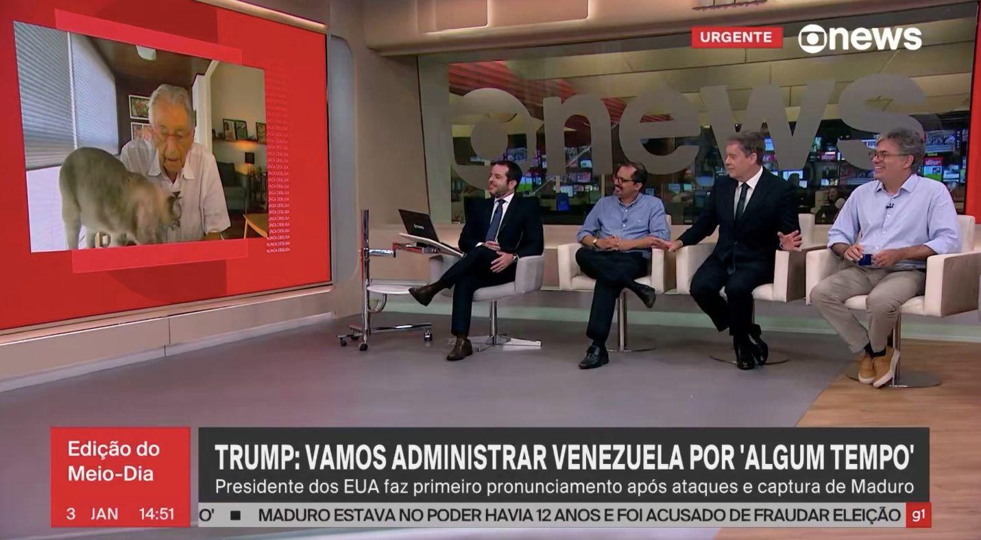 A gata Renata não passou despercebida e viralizou na internet. 