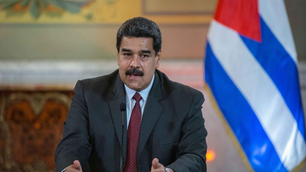 Imagem de Nicolás Maduro para ilustrar uma matéria sobre tribunal nos Estados Unidos.