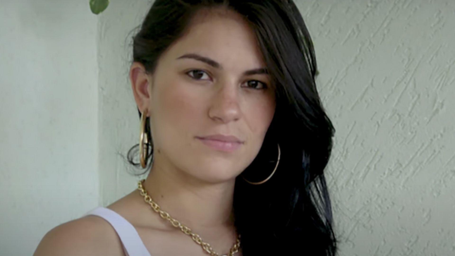 Modelo Eliza Samudio, ex-companheira do goleiro Bruno assassinada. Imagem usada em matéria sobre passaporte de Eliza encontrado em Portugal.