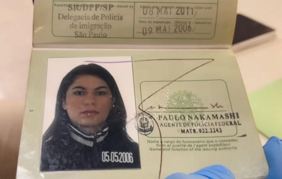 Passaporte de Eliza Samudio.