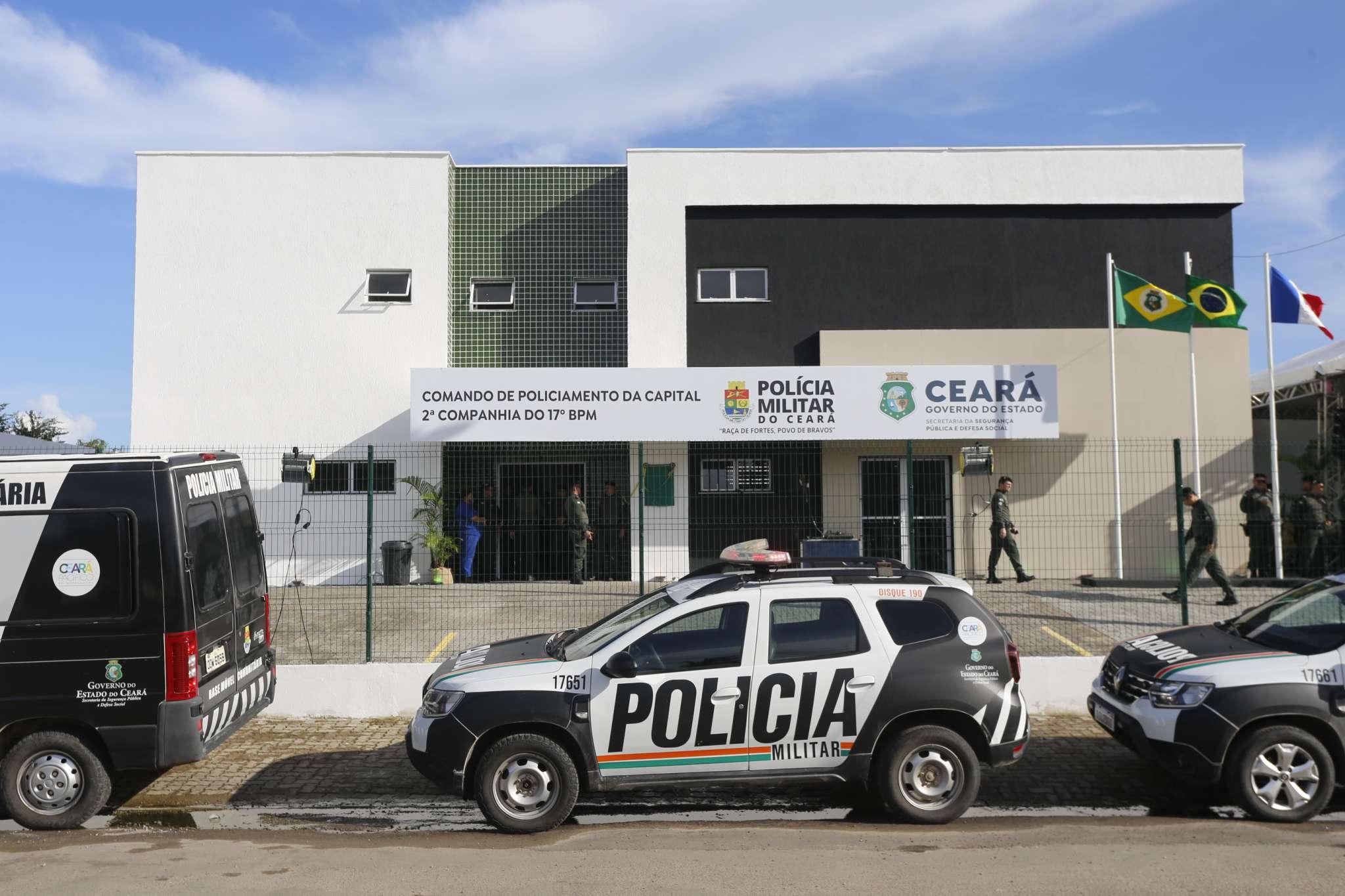 Imagem do batalhão da polícia militar do ceará.