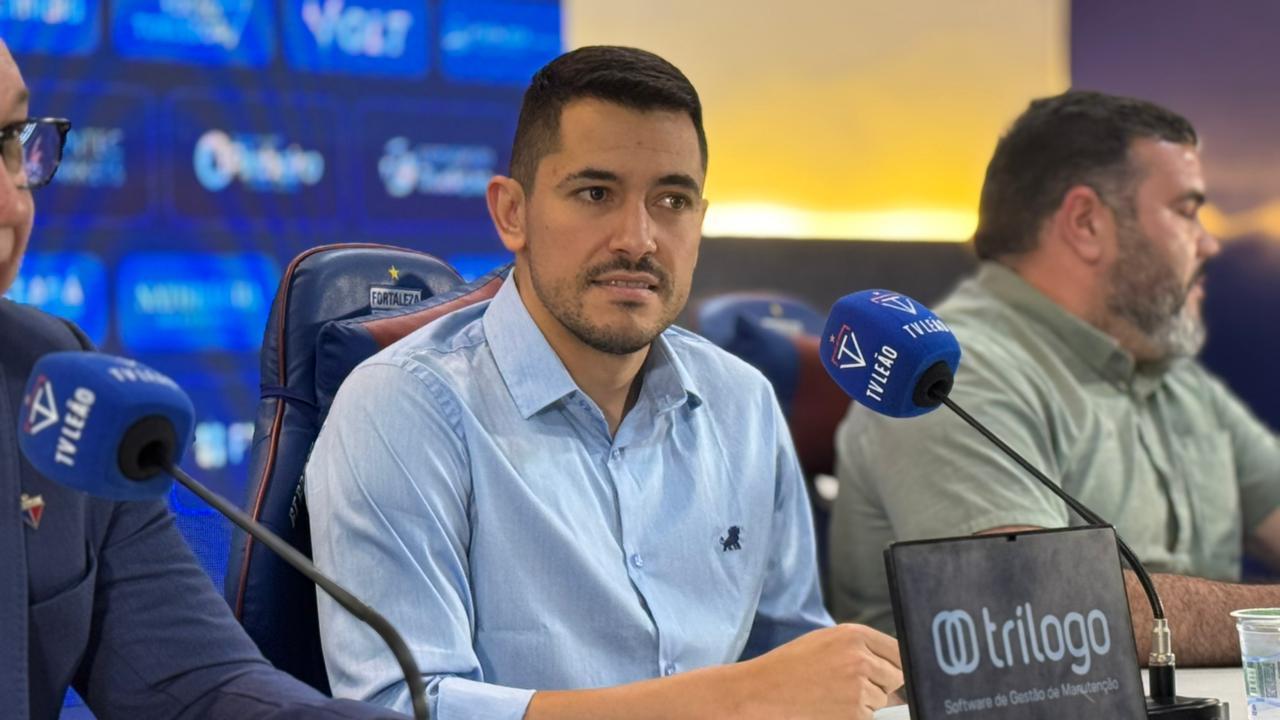 Foto de Pedro Martins, CEO de futebol do Fortaleza