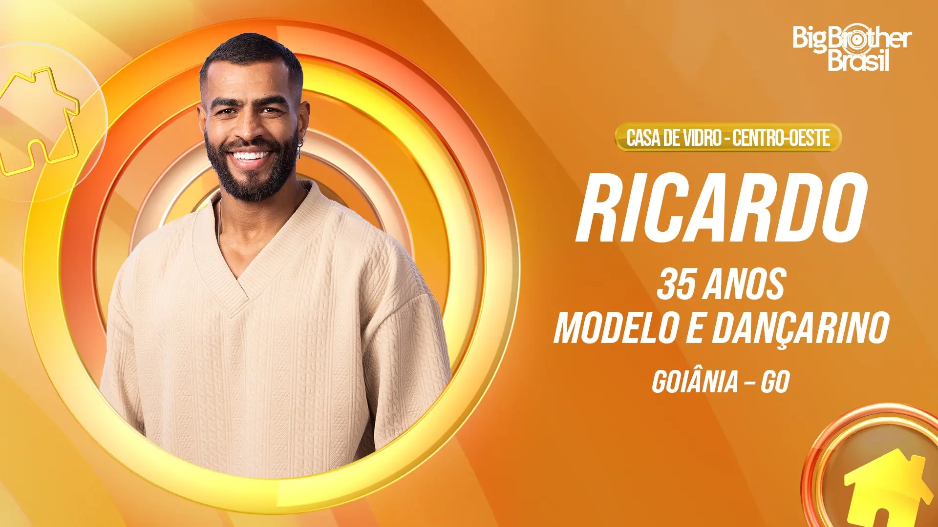 Imagem de Ricardo, do BBB 26.