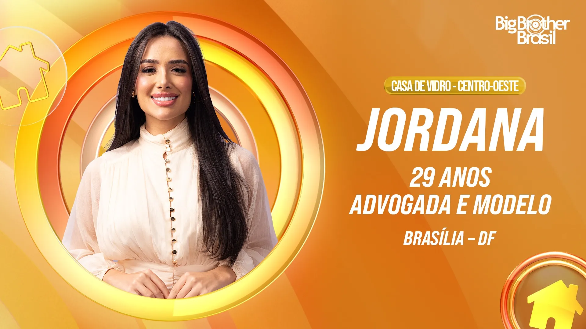 Jordana é advogada, modelo e trabalha como influenciadora digital.