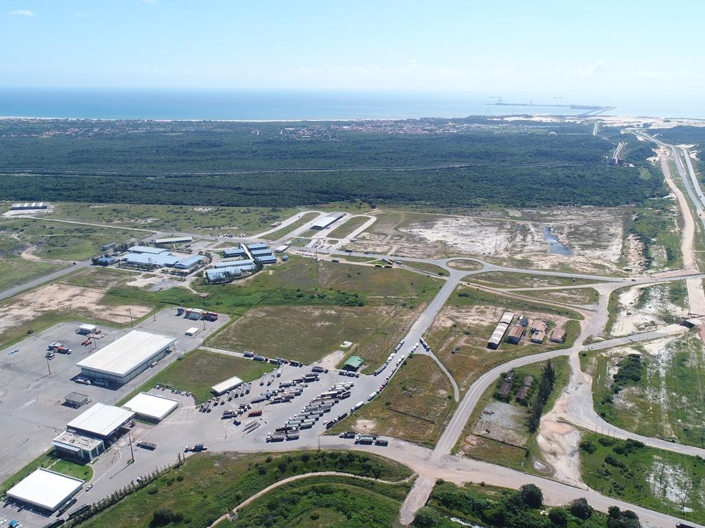 Foto que contém a ZPE Ceará.