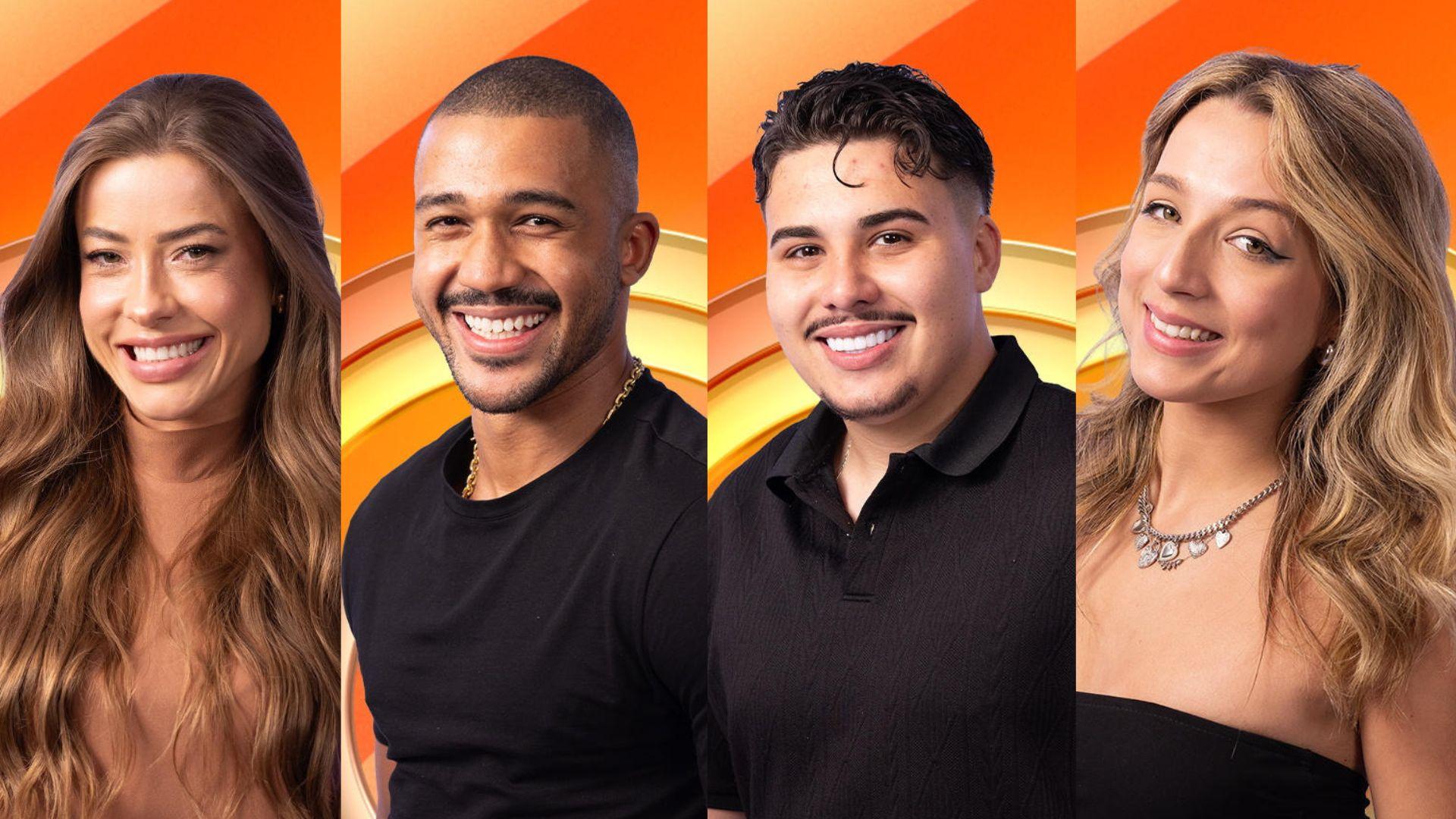 Colagem com os integrantes da Casa de Vidro da região Sul.