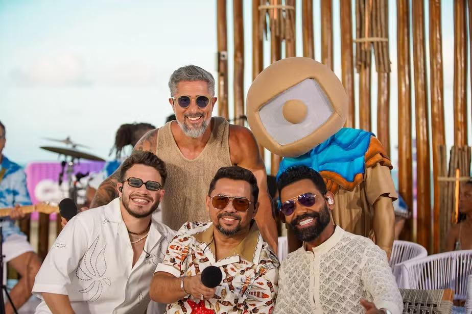 Foto dos convidados do programa.