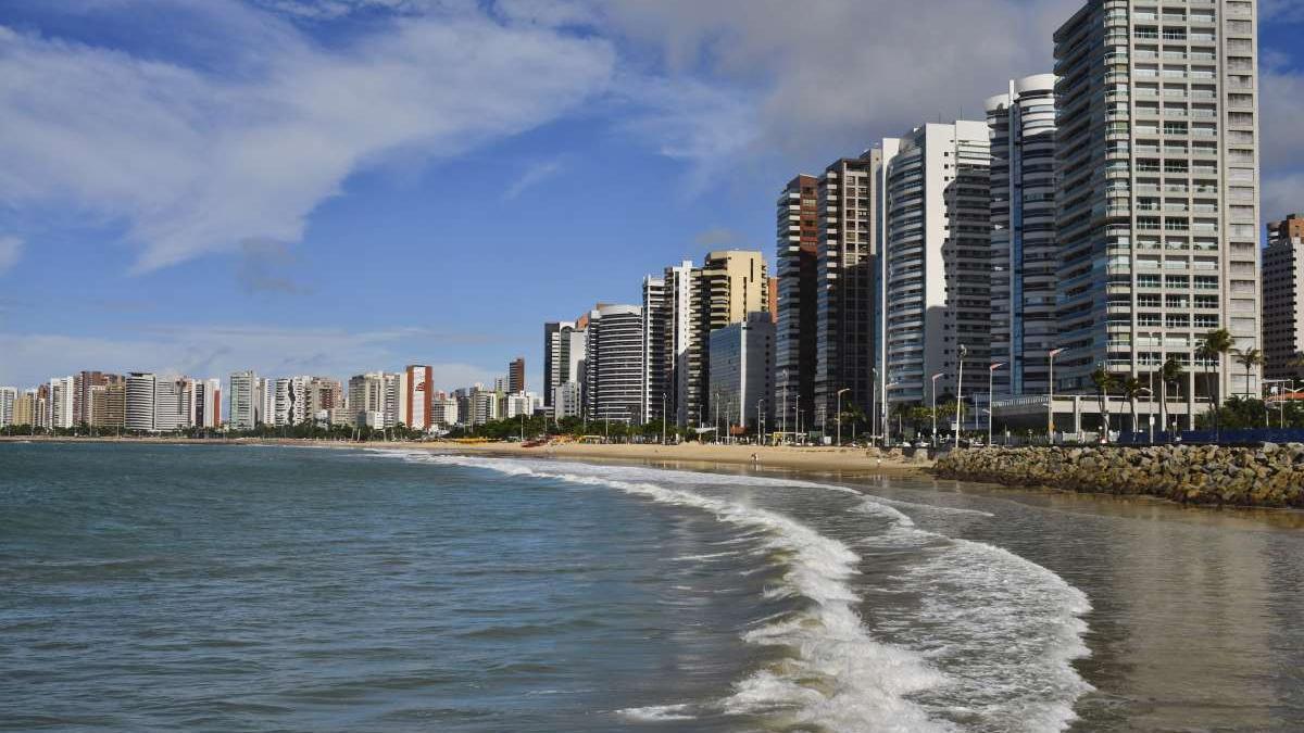Imagem da praia de Fortaleza