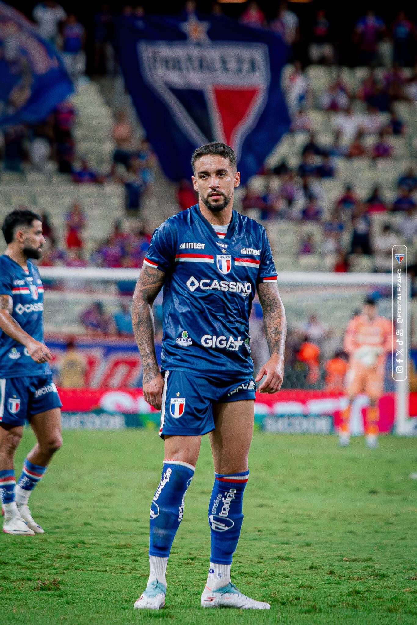 Foto de Matheus Pereira, ex-jogador do Fortaleza