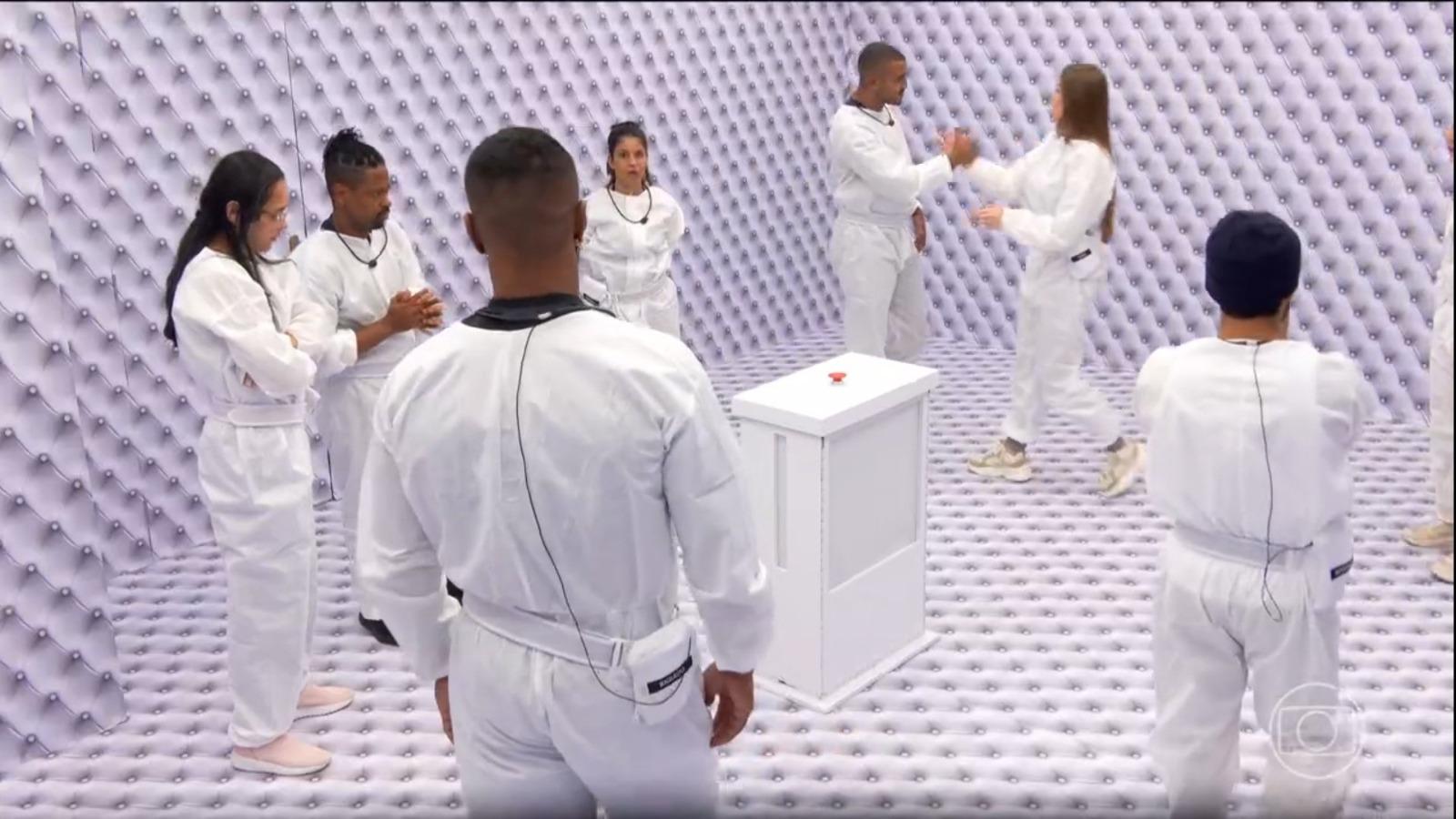 Imagem dos particopantes do Quarto Branco do BBB 26.
